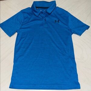 Boys medium under armour polo